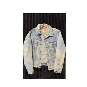 Levi’s Men’s Denim Trucker Jacket 70506-0217 Vintage USA Size 40 Faded